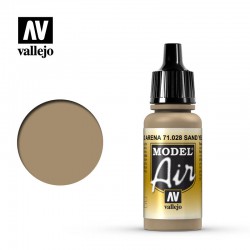 Vallejo Model Air 17ml  -  Sand Yellow