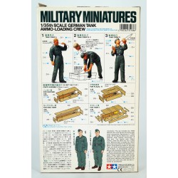 German Tank Ammo-Loading Crew  -  Tamiya (1/35)