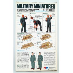 German Tank Ammo-Loading Crew  -  Tamiya (1/35)