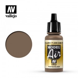 Vallejo Model Air 17ml  -  Camouflage Pale Brown