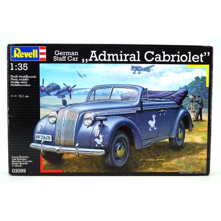 Opel Admiral German Staff Car "Admiral Cabriolet"  -  Revell (1/35)