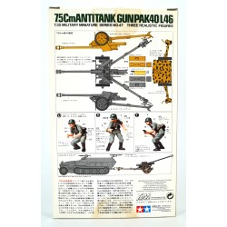 7.5cm Anti-Tank Gun (Pak40/L46)  -  Tamiya (1/35)