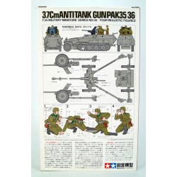 3.7cm Anti-Tank Gun (PaK 35/36)  -  Tamiya (1/35)