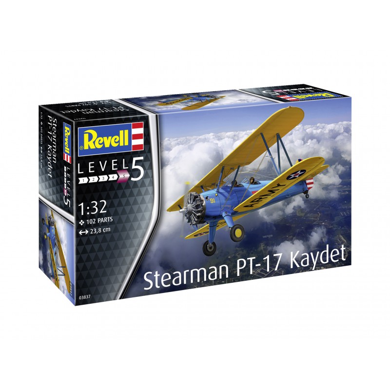 Stearman Model 75 PT-17 Kaydet  -  Revell (1/32)