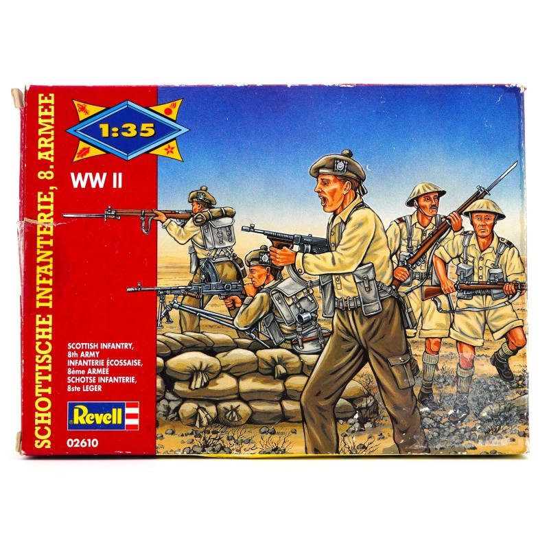 Scottish Infantry 8th Army  -  Revell (1/35)