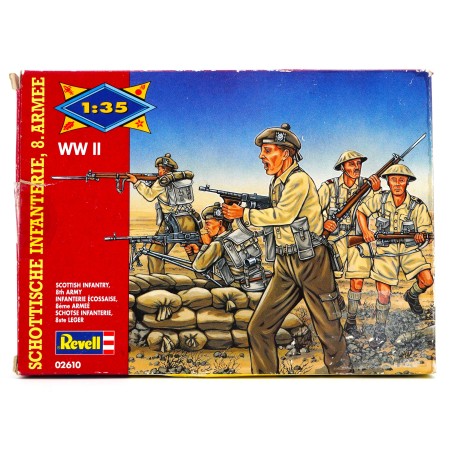 Scottish Infantry 8th Army  -  Revell (1/35)