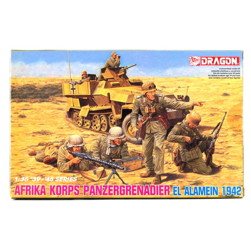 Afrikakorps Panzergrenadier El Alamein 1942  -  Dragon (1/35)