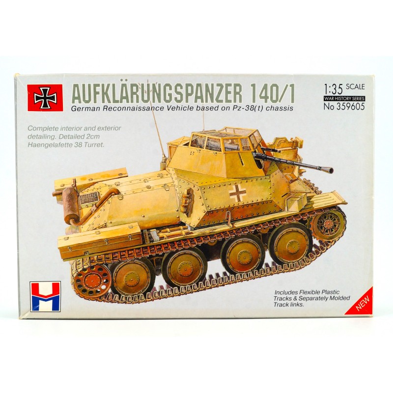 Aufklärungspanzer 140/1 German Reconnaissance Vehicle based on Pz-38(t) chassis  -  VM (1/35)