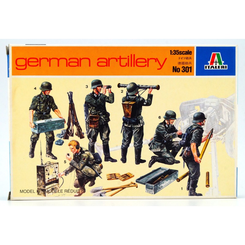 German Artillery  -  Italeri (1/35)