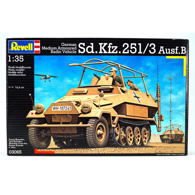 Sd.Kfz.251/3 Ausf. B Medium Armoured Radio Vehicle  -  Revell (1/35)