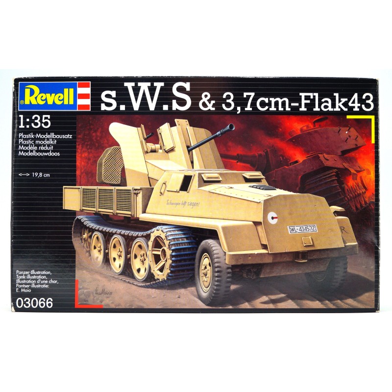 s.W.S. & 3,7cm-Flak43  -  Revell (1/35)