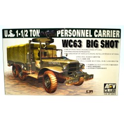 Dodge WC63 Big Shot U.S. 1½ ton Personnel Carrier  -  AFV Club (1/35)