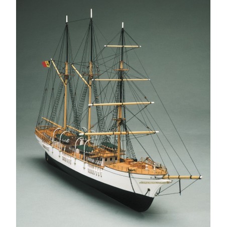 Mercator Belgisch opleidingsschip  -  Mantua Model (1/120)