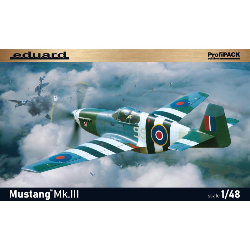 North American P-51 Mustang Mk.III  [ProfiPACK Edition]  -  Eduard (1/48)