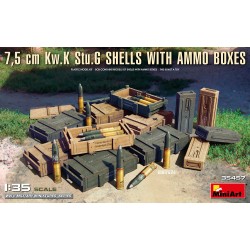 7,5 cm Kw.K Stu.G Shells...