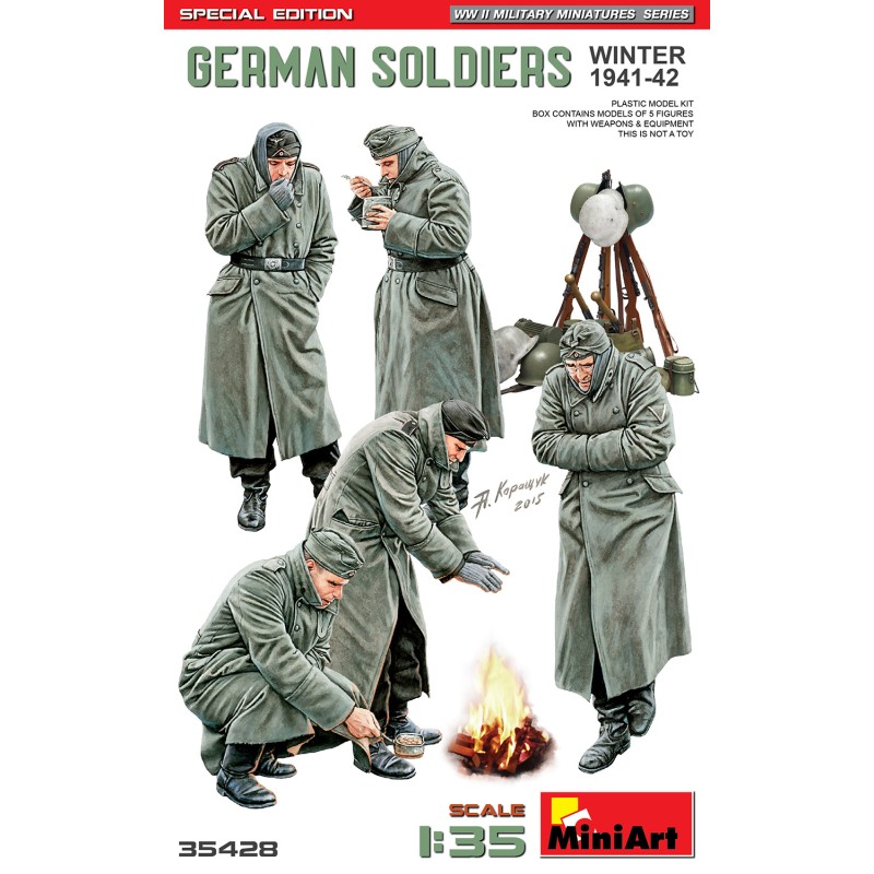 German Soldiers Winter 1941-42 [Special Edition]  -  MiniArt (1/35)