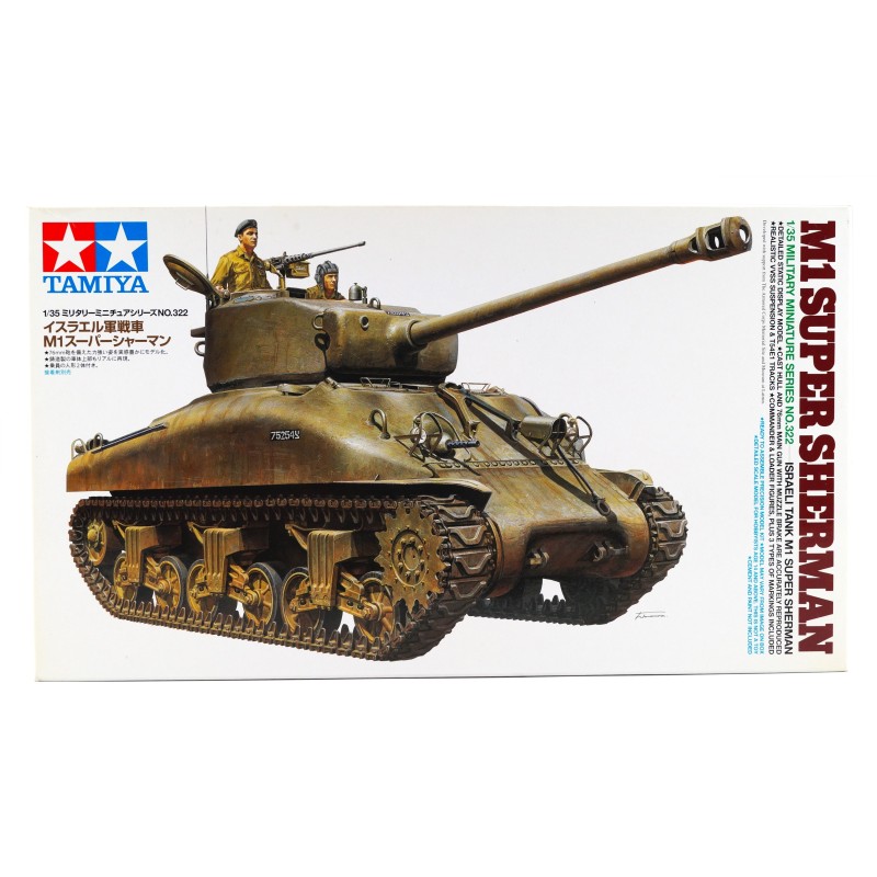 M1 Super Sherman Israeli Tank  -  Tamiya (1/35)