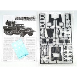 M16 U.S. Multiple Gun Motor Carriage Halftrack  -  Tamiya (1/35)