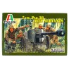 5cm. Pak 38 with Servants  -  Italeri (1/35)