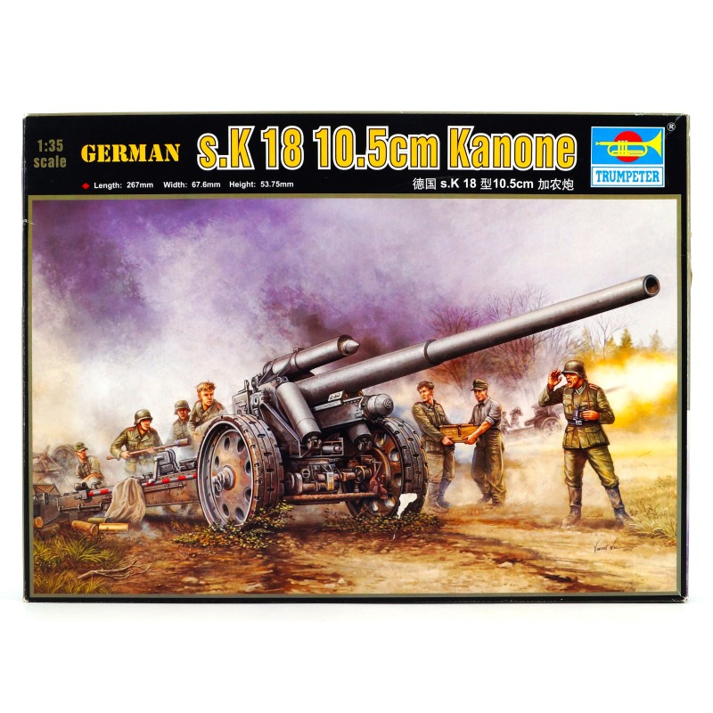 s.K 18 10.5cm Kanone  -  Trumpeter (1/35)