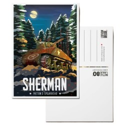 Postkarte “Sherman -...