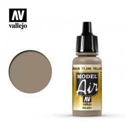 Vallejo Model Air 17ml  -  Yellow Brown