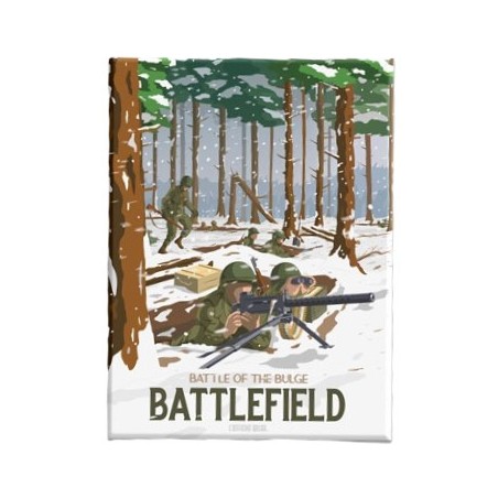 Magneet “Battle of the Bulge - Battlefield”