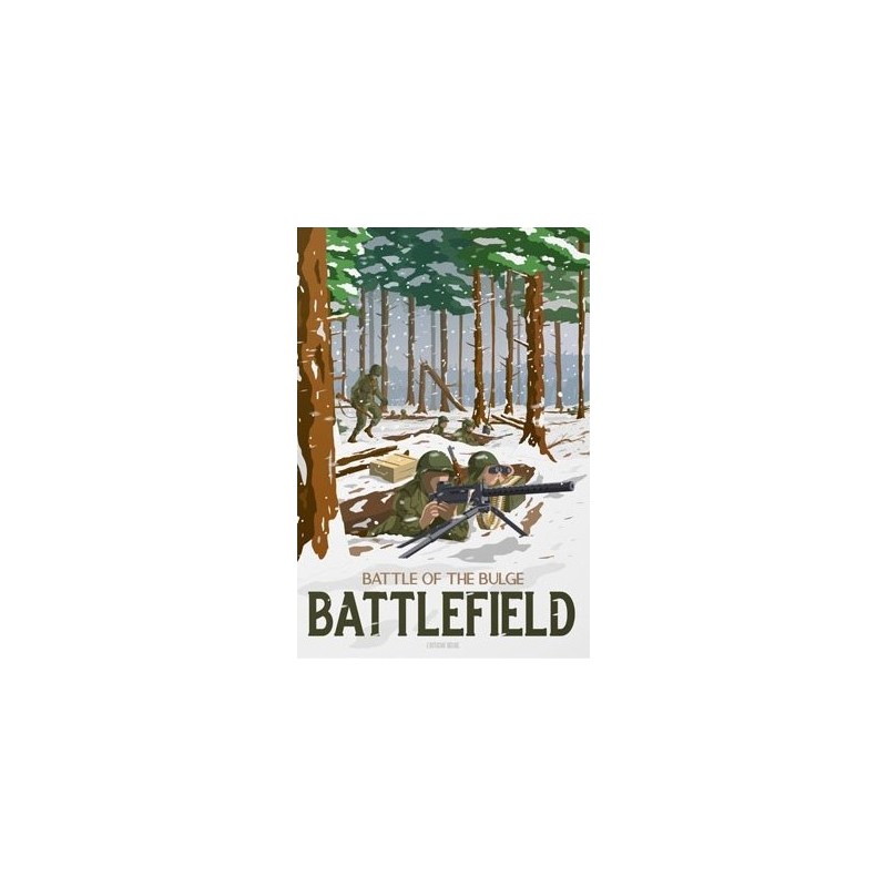 Poster “Battle of the Bulge - Battlefield”