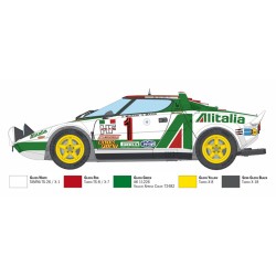 Lancia Stratos HF Gr.4 Montecarlo 1977  -  Italeri (1/12)