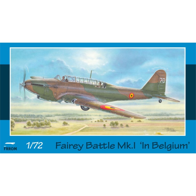 Fairey Battle Mk.I 'In Belgium'  -  Azur FRROM (1/72)