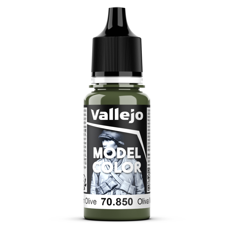 Vallejo Model Color 18ml  -  Medium Olive