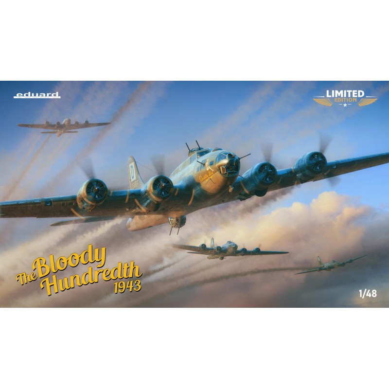 Boeing B-17 Flying Fortress [The Bloody Hundredth 1943]  -  Eduard (1/48)