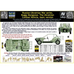 Russian-Ukrainian War Series Buggy Mongoose The Ukranian Combat Vehicle (Basic Version)  -  Master Box (1/35)