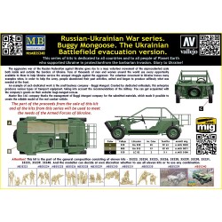 Russian-Ukrainian War Series Buggy Mongoose The Ukranian Battlefield Evacuation Vehicle  -  Master Box (1/35)