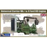 Universal Carrier Mk. I & II Ford V8 Engine  -  Gecko Model (1/16)