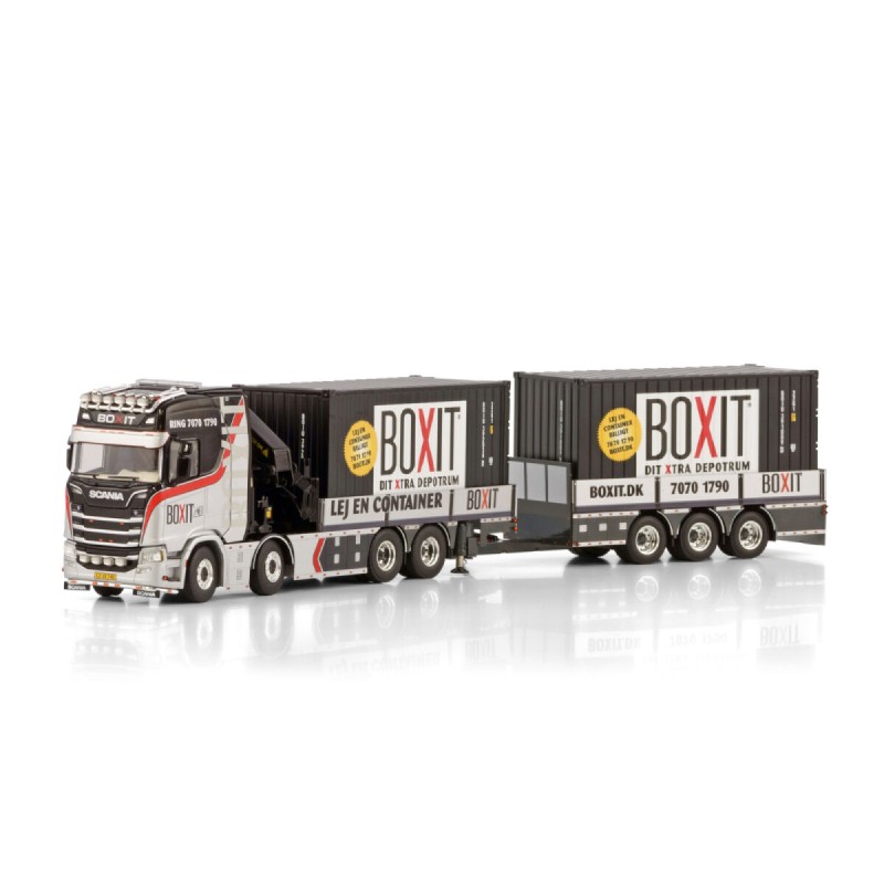 Scania S Highline 8x2 + Palfinger PK92002SH [Boxit]  -  WSI (1/50)