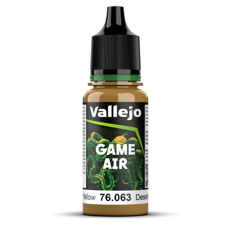 Vallejo Game Air 18ml  -  Desert Yellow