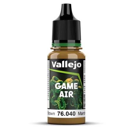 Vallejo Game Air 18ml  -  Leather Brown