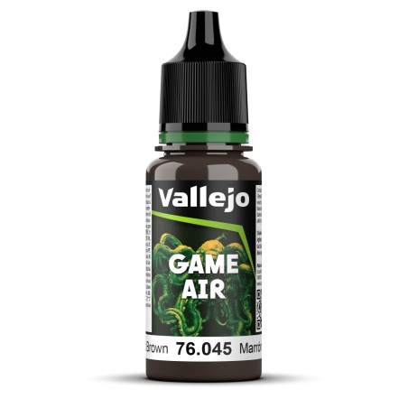 Vallejo Game Air 18ml  -  Charred Brown