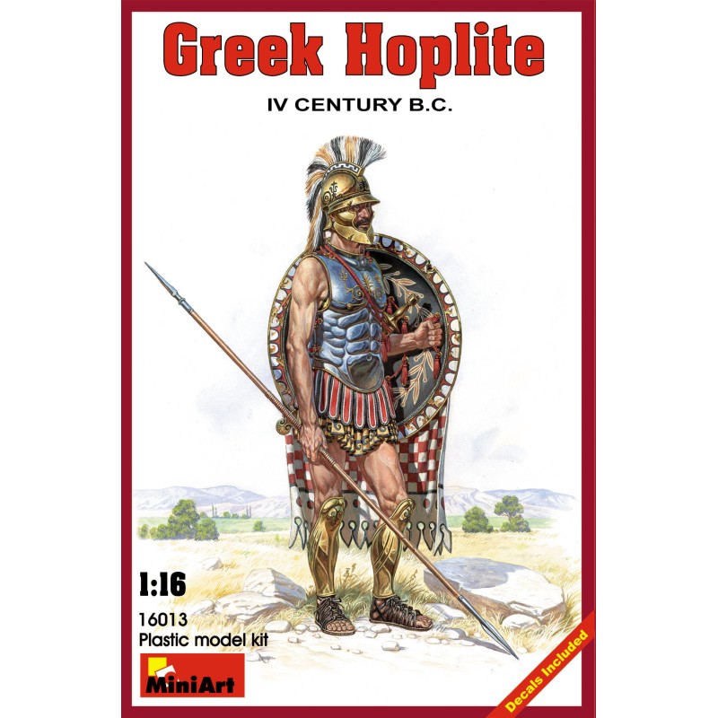 Greek Hoplite IV Century B.C.  -  MiniArt (1/16)