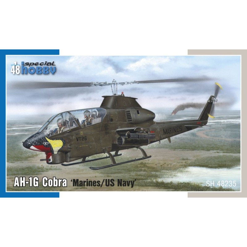 Bell AH-1G Cobra [Marines/US Navy]  -  Special Hobby (1/48)