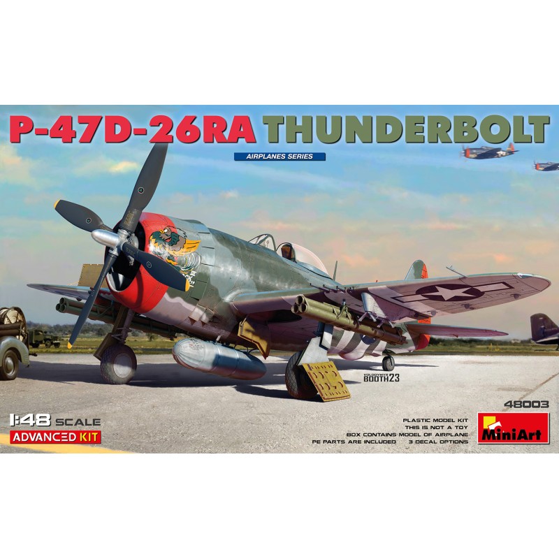 Republic P-47D-26RA Thunderbolt [Advanced Kit]   -  MiniArt (1/48)