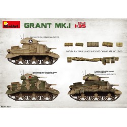 Grant Mk.I [Interior Kit]  -  MiniArt (1/35)