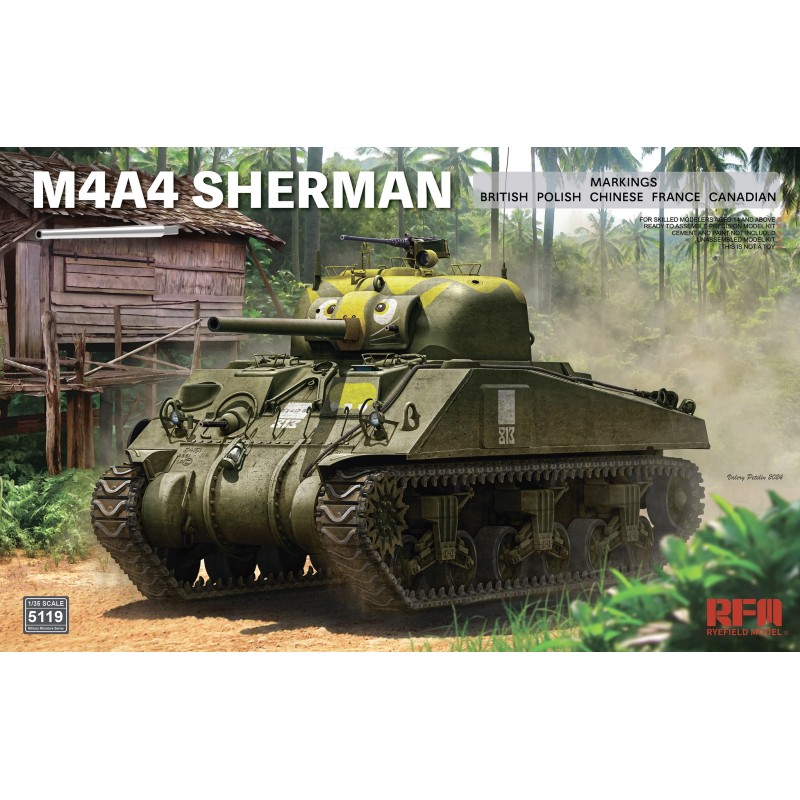 M4A4 Sherman  -  RFM (1/35)