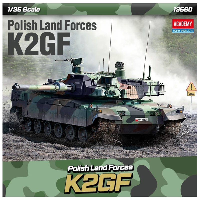 K2 Black Panther Polish Land Forces K2GF  -  Academy (1/35)