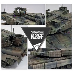 K2 Black Panther Polish Land Forces K2GF  -  Academy (1/35)