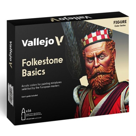 Vallejo Folkestone Basics Colors Set (16 x 18ml)