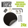 Universele werkstukhouder op standaard - Green Stuff World