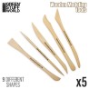 Wooden Modeling Tools - Green Stuff World