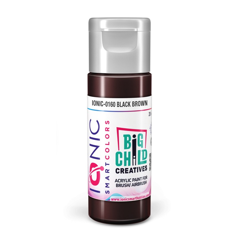 IONIC Smart Colors (20ml)  -  Zwart Bruin